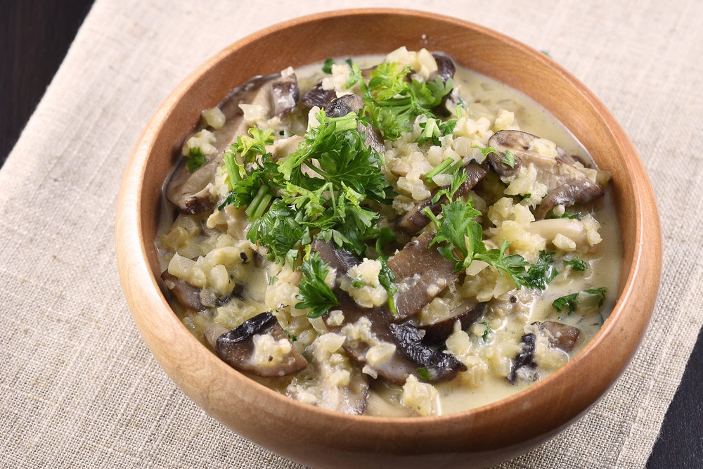 Comment préparer un risotto de chou fleur ?