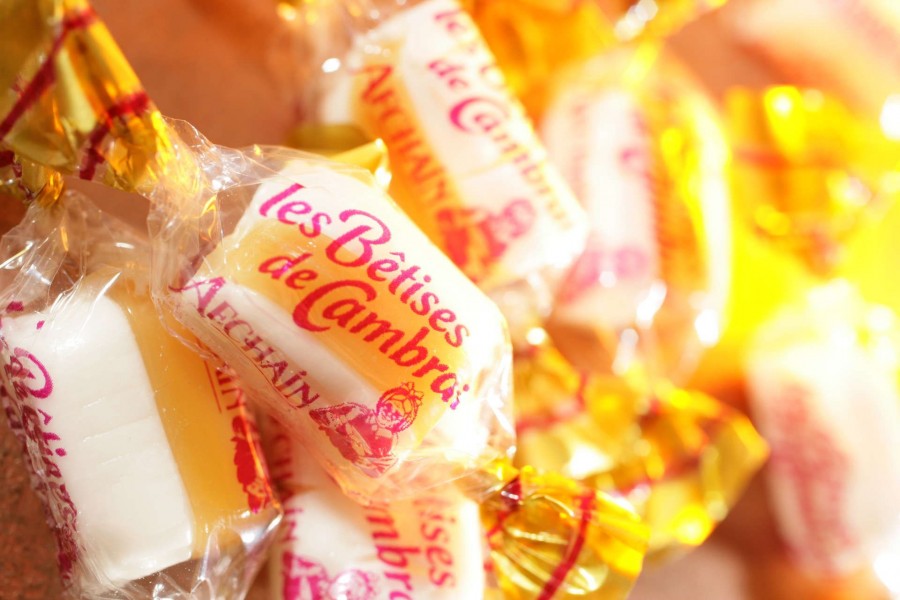 Des recettes sucrées avec des bêtises de Cambrai