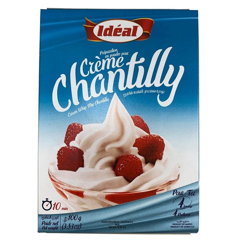 Chantilly en poudre : une bonne alternative à la crème chantilly ? 