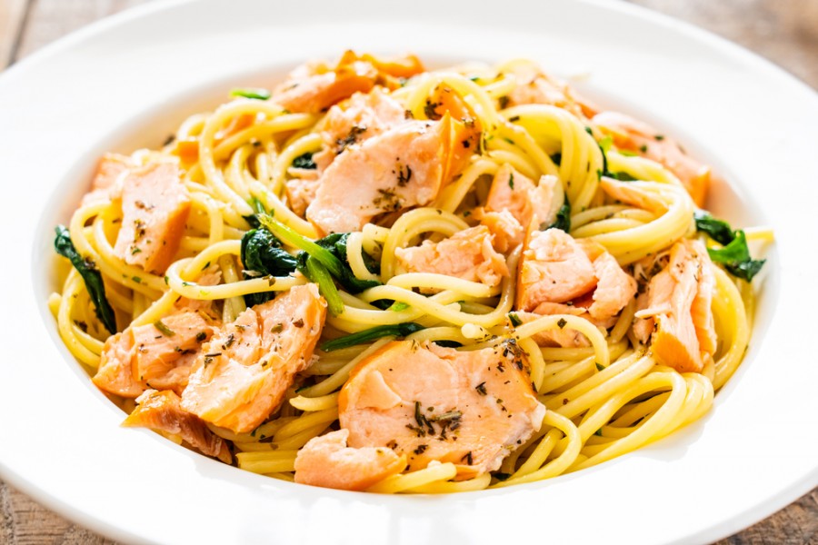 Pates au saumon sans creme fraiche : une version healthy